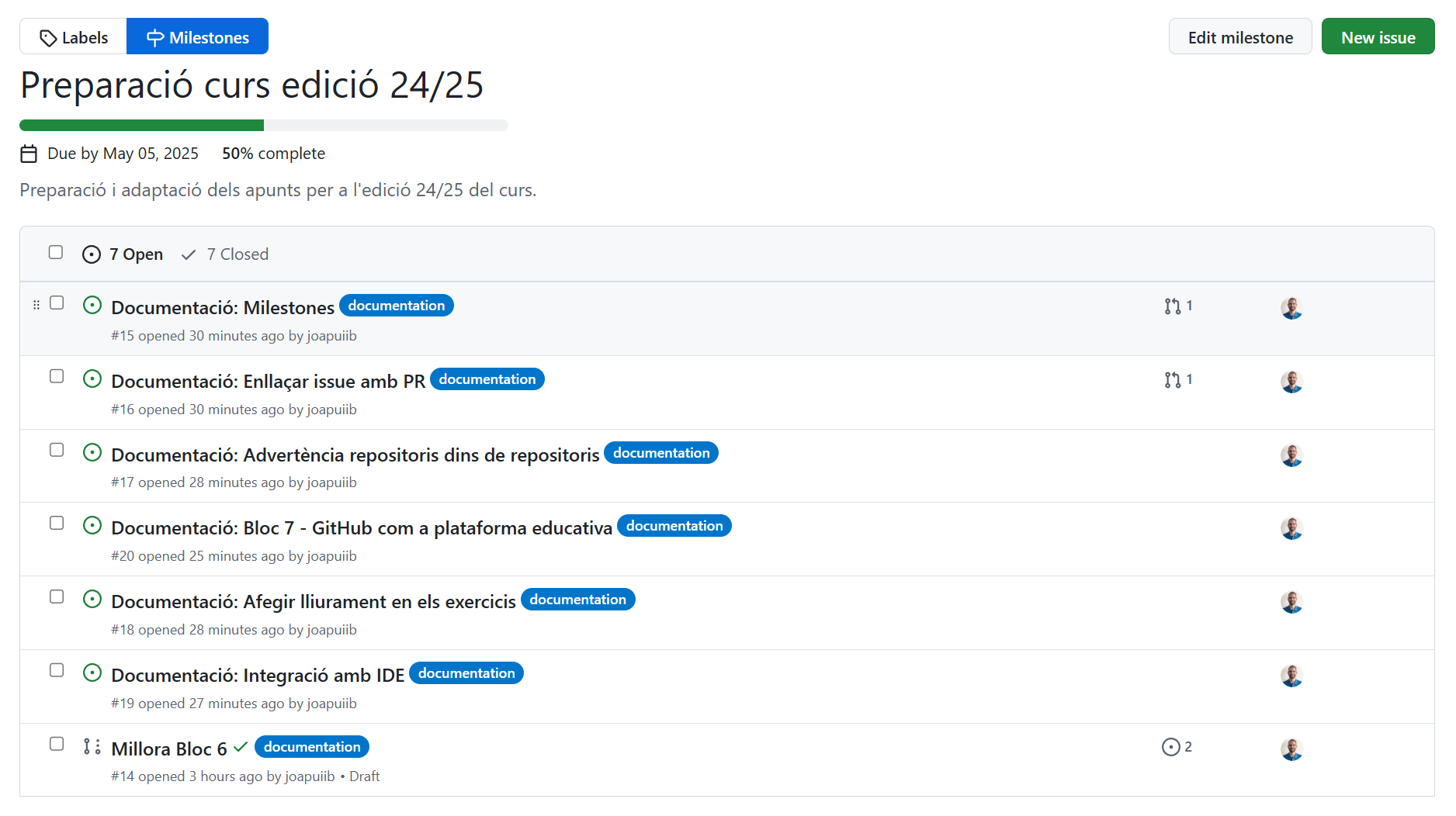Fita en aquest repositori