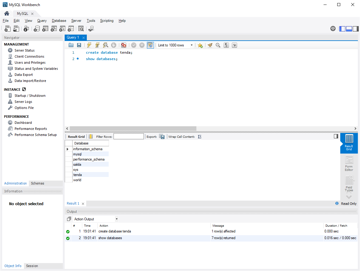 MySQL Workbench