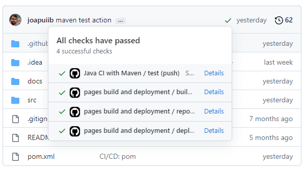GitHub Action Push